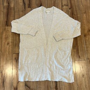 Ruby Moon cotton blend duster cardigan Large